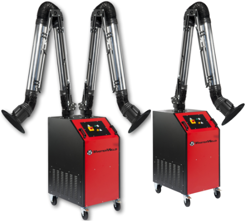 MasterWeld Welding Fume Extractors with Heavy Duty Arms